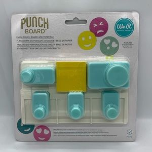 We R Memory Keepers Emoji Punch Board